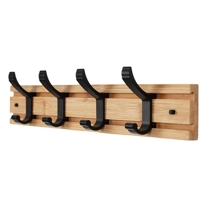 Hot Wall Mounted Coat Rack, Entryway Hanging Coat Rack with