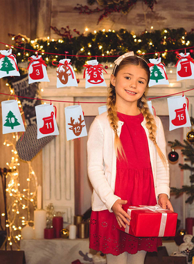 Christmas Calendar Advent Calendar 24/31 Days Christmas