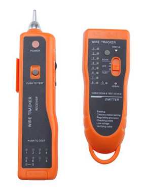 Brand Cable Wire Phone Toner Tracer Tester Tracker Orange