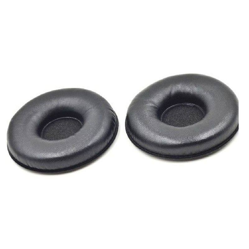 leather headphone earmuffs compatible with 2 male to 1