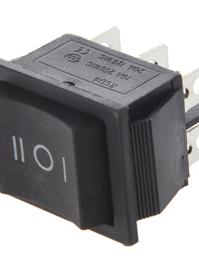 6-Terminals 3 Position ON/OFF/ON DPDT Boat Rocker Switch 16A