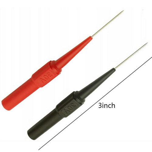 2pcs Insulation Piercing Needle Non-destructive Multimeter T