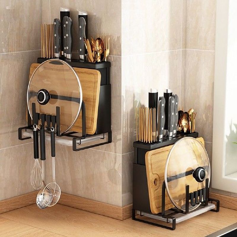 Knife Holder Chopstick Spoon Fork Organizer Shelf