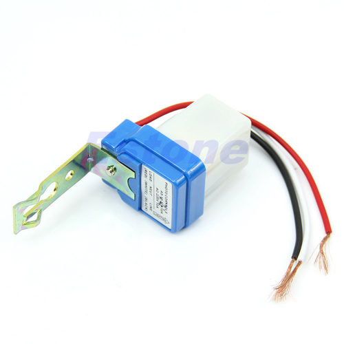 On Day Off Street Light Switch 10A Night Control Sensor AC 2