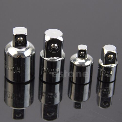 4pcs Socket Ratchet Converter Reducers Adaptors Tool 1/2&quo