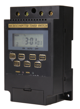 Microcomputer Timer Switch 220V Din Rail Mount Power Supply