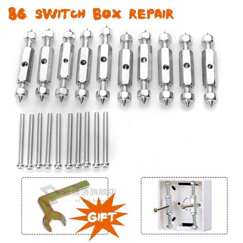 10pcs 86  Socket Dark Box Repair Tool Wall Mount Switch Box