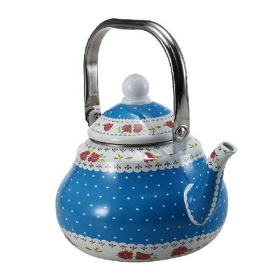 1.5/2/2.5L Porcelain Enameled Kettle Stainless Steel Pear