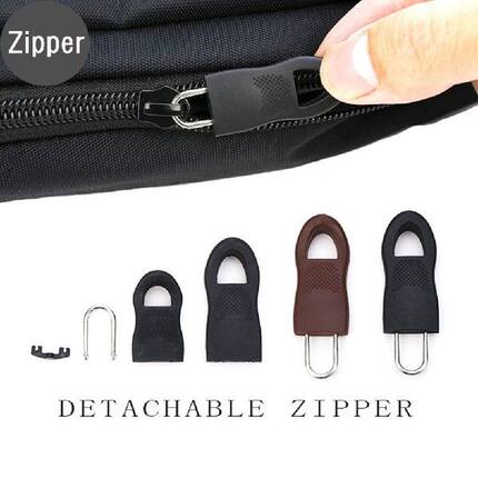 5pcs/lot Replacement Zipper Puller For Clothing Painted Zip