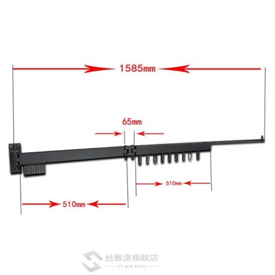 Foldable Wall Hanging Clothes Drying Rack 360 Degree Rotatio