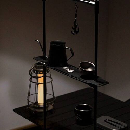 Outdoor Desktop Shelf Board Aluminum Camping Utensils