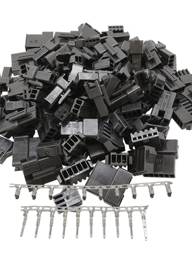 50Sets JST SM2.54 2/3/4/5/6/7/8 Pin Connector Plug Housing T