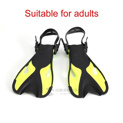 Swimming Fins  kids  Adjustable Foot flippers Submersible Si