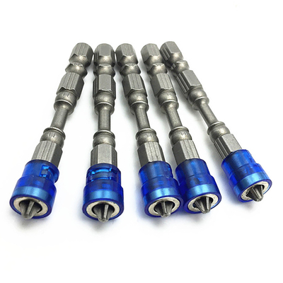 5pcs Single Head  Screwdriver Bit Anti-Slip Hex S2 PH2 Elect