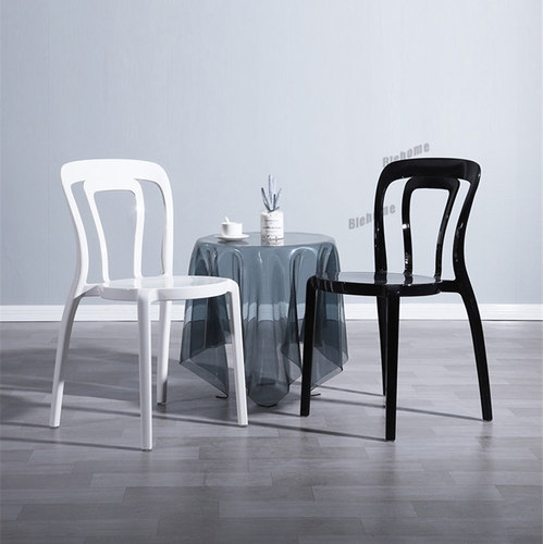 Nordic Dining Chairs Kitchen Furniture Designer Transparent