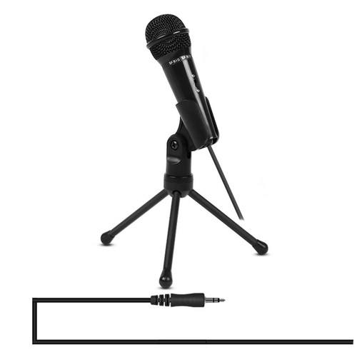 Condenser Sound Microphone Mic Studio Recording+Stand+ 3.5mm