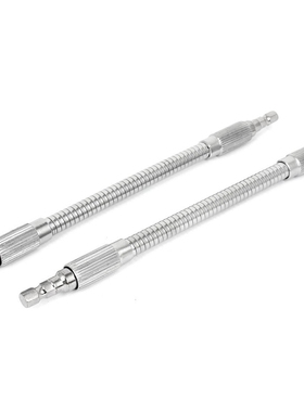 1/4-inch Hex Driver Flex Flexible Socket Extension Bar 2 Pcs