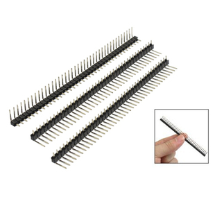 3 Pcs 40 Pins 2.54mm Pitch PCB Board Pin Headers