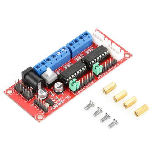 4WD L293D H Bridge DC Motor Driver Module for Smart Car Robo