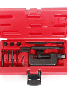 Motorcycle Chain Splitter Breaker Motorbike Riveting Tool He