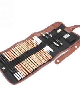 18pcs Sketch Pencils Paper Art Pen Charcoal Extender Eraser