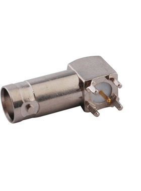 RF Coaxial Connector in Series BNC Female Right Angle Thru H