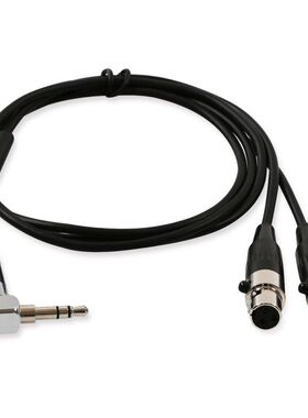 3.5mm Mini Male to 2 Mini  XLR Female Breakout Y-Cable  3m