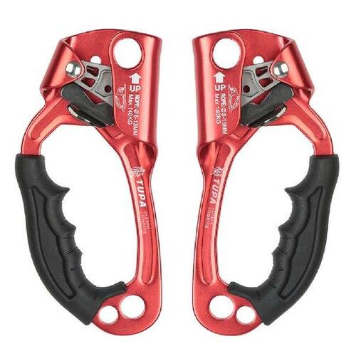 Climbing Hand Ascender Right Left Rappelling Gear Equipment