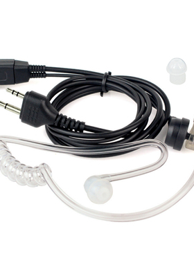 Air Acoustic Tube Earbud Earpiece Earphone Mic for Midland W