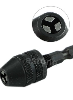 1/4 Snap In Hex Shank Chuck Conversion Clamp 0.3-3mm H02