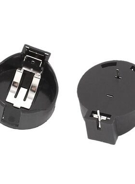 2pcs Coins Button Battery Holder Plug for CR2477 LIR2477 Bla
