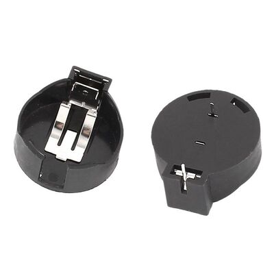 2pcs Coins Button Battery Holder Plug for CR2477 LIR2477 Bla