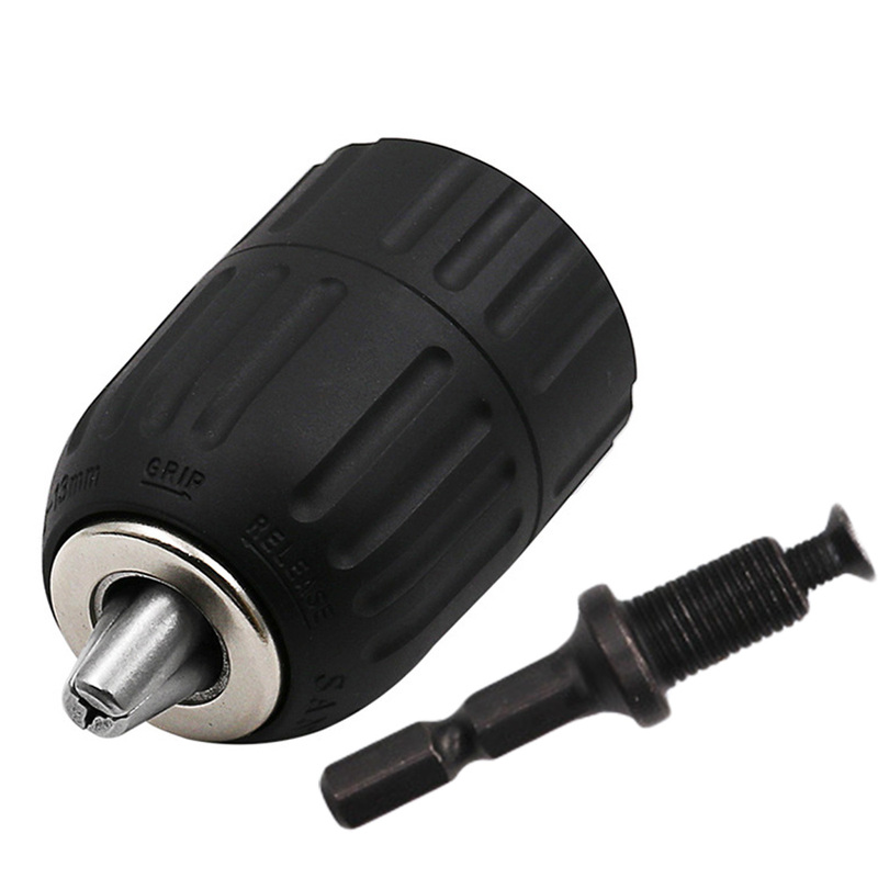 Chuck Clip 0.8-10MM 1/4'' Hex Shank Rod Chuck Adapte