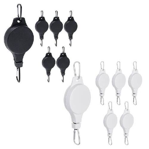 6 Pack Plant Pulley Retractable Hanger Easy Reach Plant