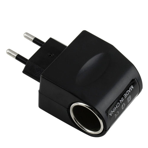 110V-240V AC to 12V DC EU plug Car Cigarette Converter promo