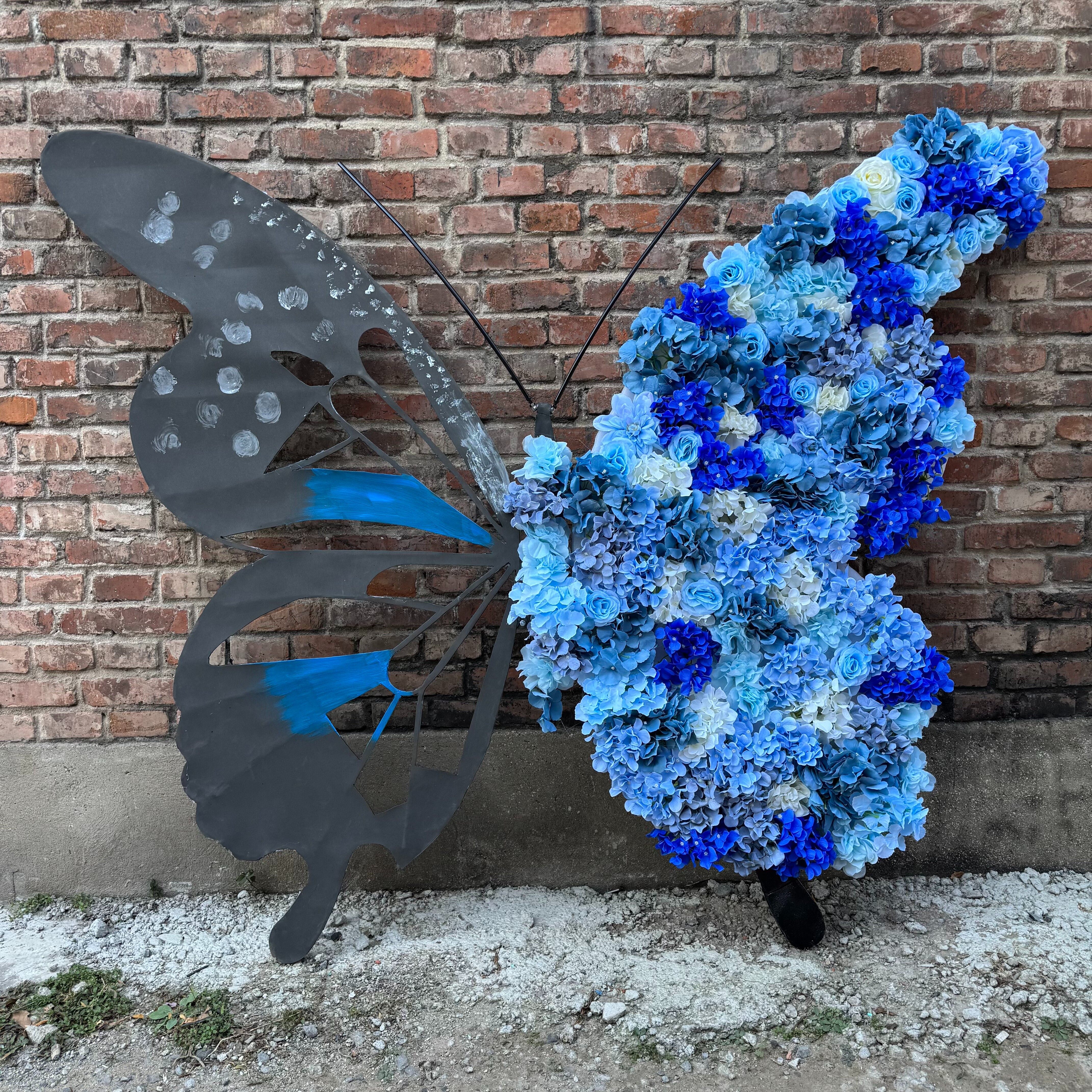 铁艺蝴蝶骨架打卡拍照背景墙吊饰挂壁道具商场酒店酒吧景区美陈,节庆用品/礼品,拱门,淘宝优惠券,粉丝福利购,淘宝优惠卷