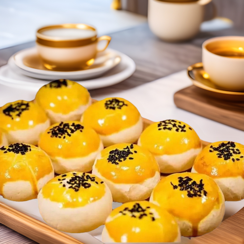 大蛋黄酥雪媚娘蛋黄酥网红糕点面包整箱早餐健康零食休闲食品