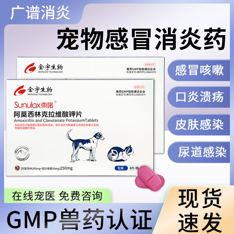 金宇束喏消炎片猫咪感冒药狗狗消炎片猫鼻支阿莫西林克拉维酸钾片,宠物/宠物食品及用品,猫特色药品,淘宝优惠券,粉丝福利购,淘宝优惠卷