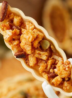 纯手工制作！仙贝根果糖杏仁脆糯米船扁零桃BWO仁焦坚果微甜碧休