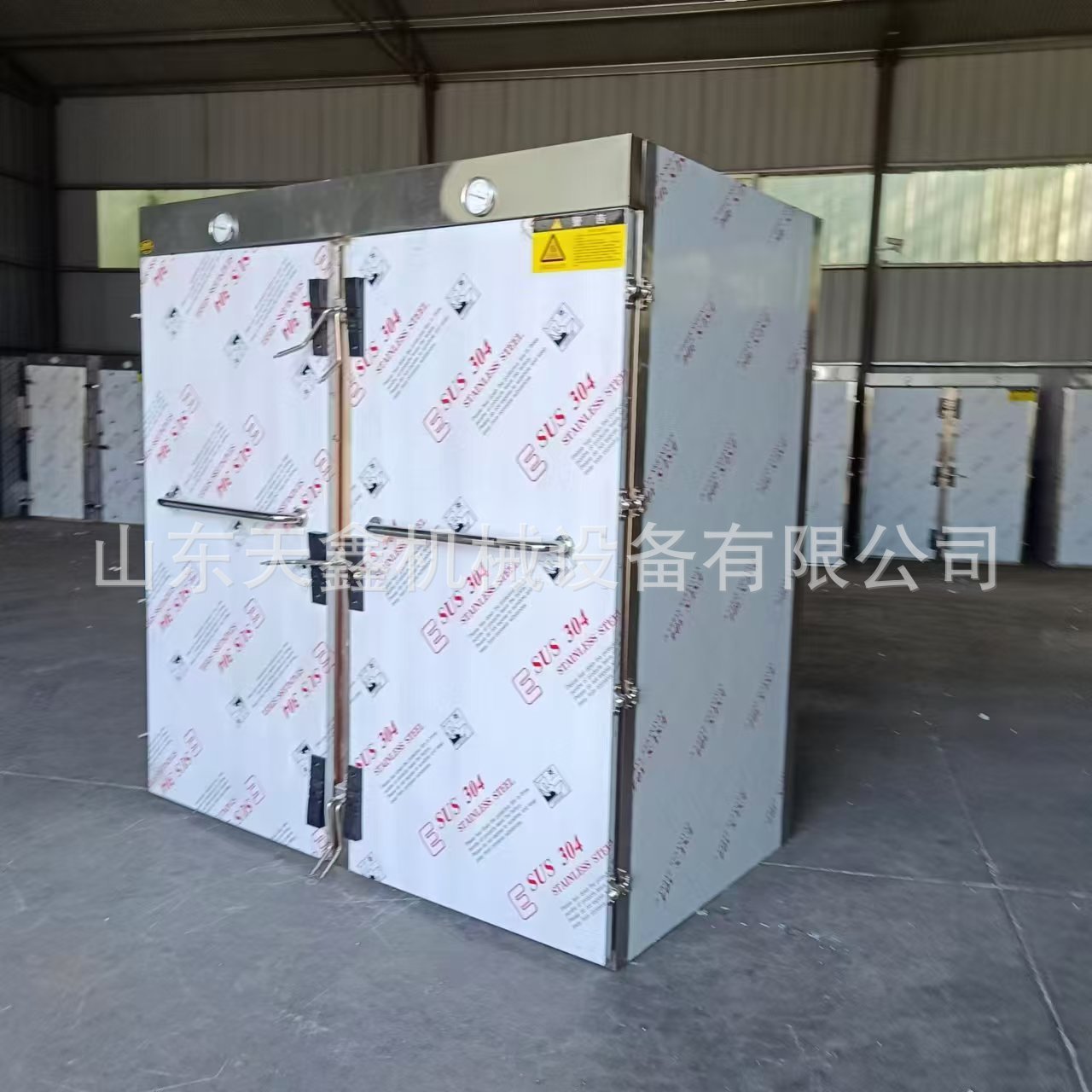 不锈钢推车式单双门馒头蒸房