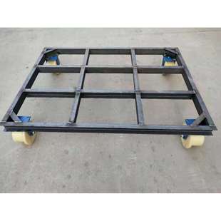 中铁局1435轨距平板车绝缘轨道轮铁路专用尼龙轨道轮手推车