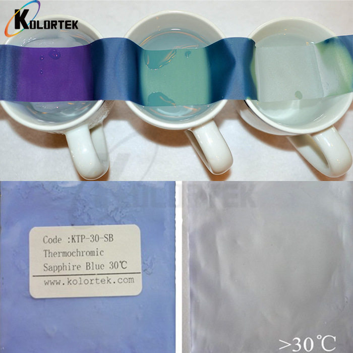 厂家直销高品质热敏变色颜料 无机温变粉Thermochromic Powder