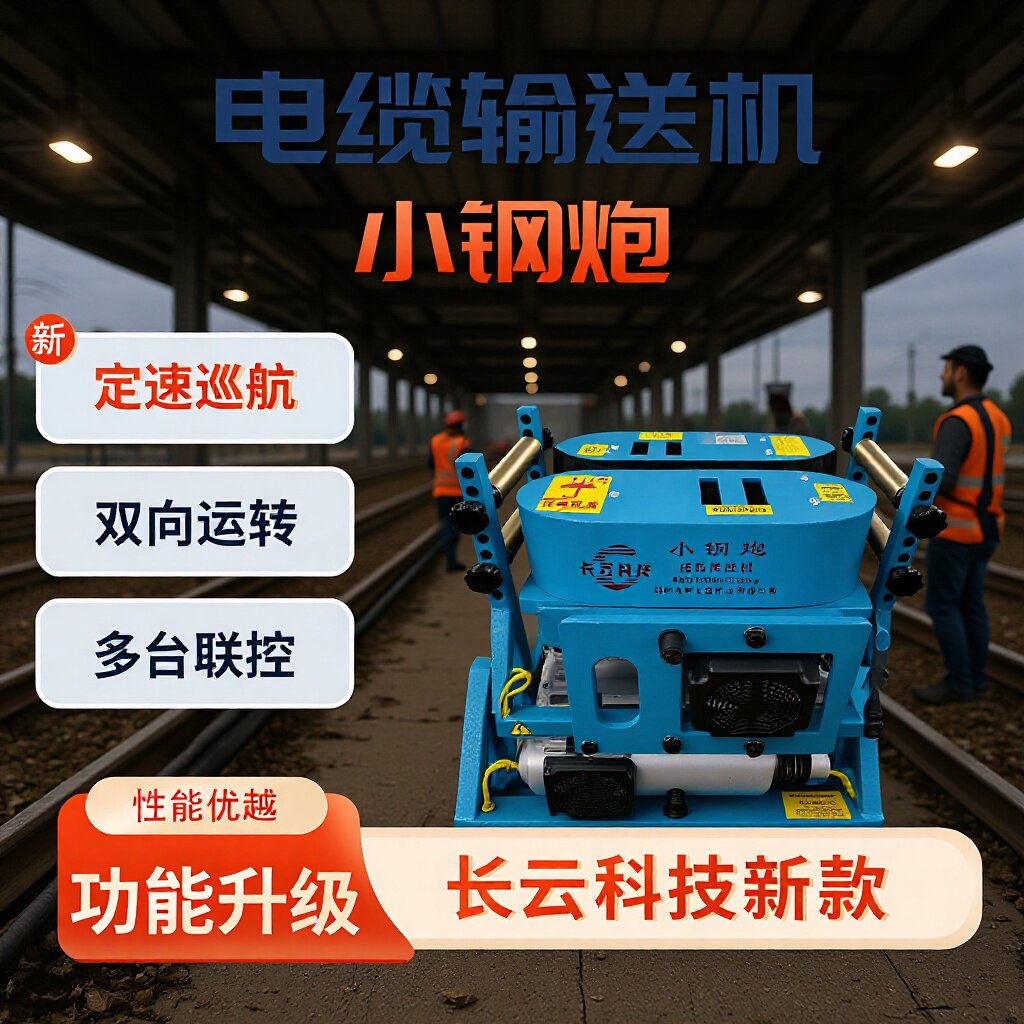 电缆敷设机多台联控拉缆神器