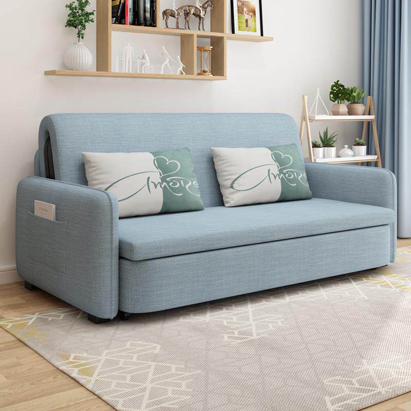 折叠沙发床多功能两用客厅小户型双人简约书房办公室阳台单人沙发