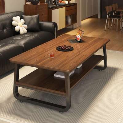 严选实木茶几客厅家用小户型桌子现代简约出租屋用小桌子阳台茶桌