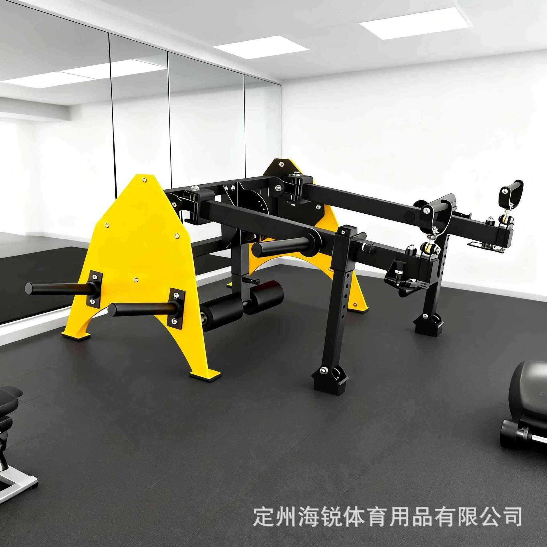 商用健身器材上肢训练器负重臂力训练机健身房力量健美挂片训练器