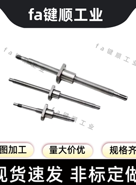压轧滚珠丝杠 丝杆 LCP02-16-5/10/16 LCS47 LCS49/LCY02滚珠丝杠