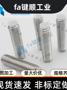 TDA26聚缩醛防滑胶头 内六角止动螺栓 不锈钢 定位螺丝精品SBPPS3