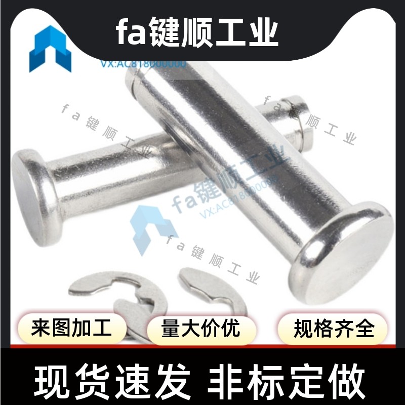 HCDGH3/4/5/6/8/10/12/-20/25/30 铰链销带肩扣环型