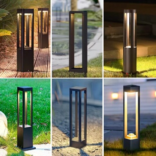 户外草坪灯低压12V24V庭院地灯防水室外花园草皮景观灯园林草地灯